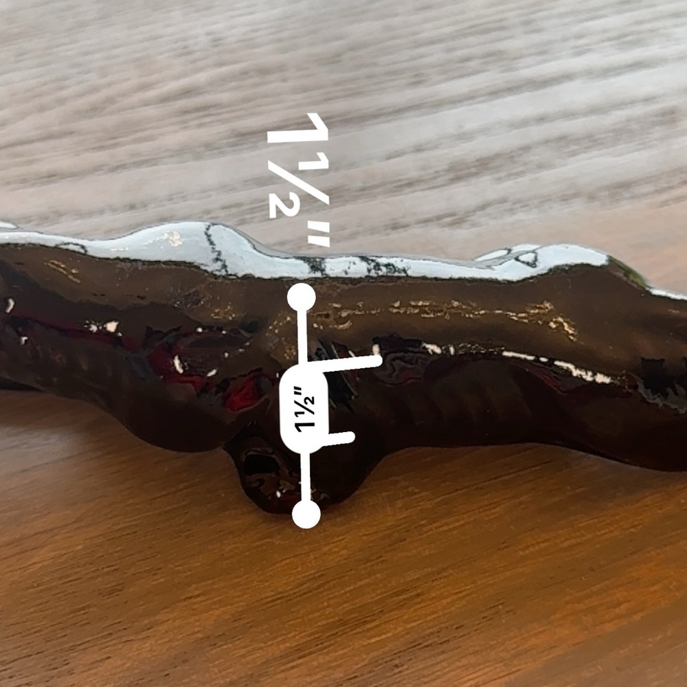 Black Panther Figurines with Red Accents - Picture 9 of 11